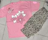 Comfortable Jersey Printed Night Suit for Women - 2 Pieces